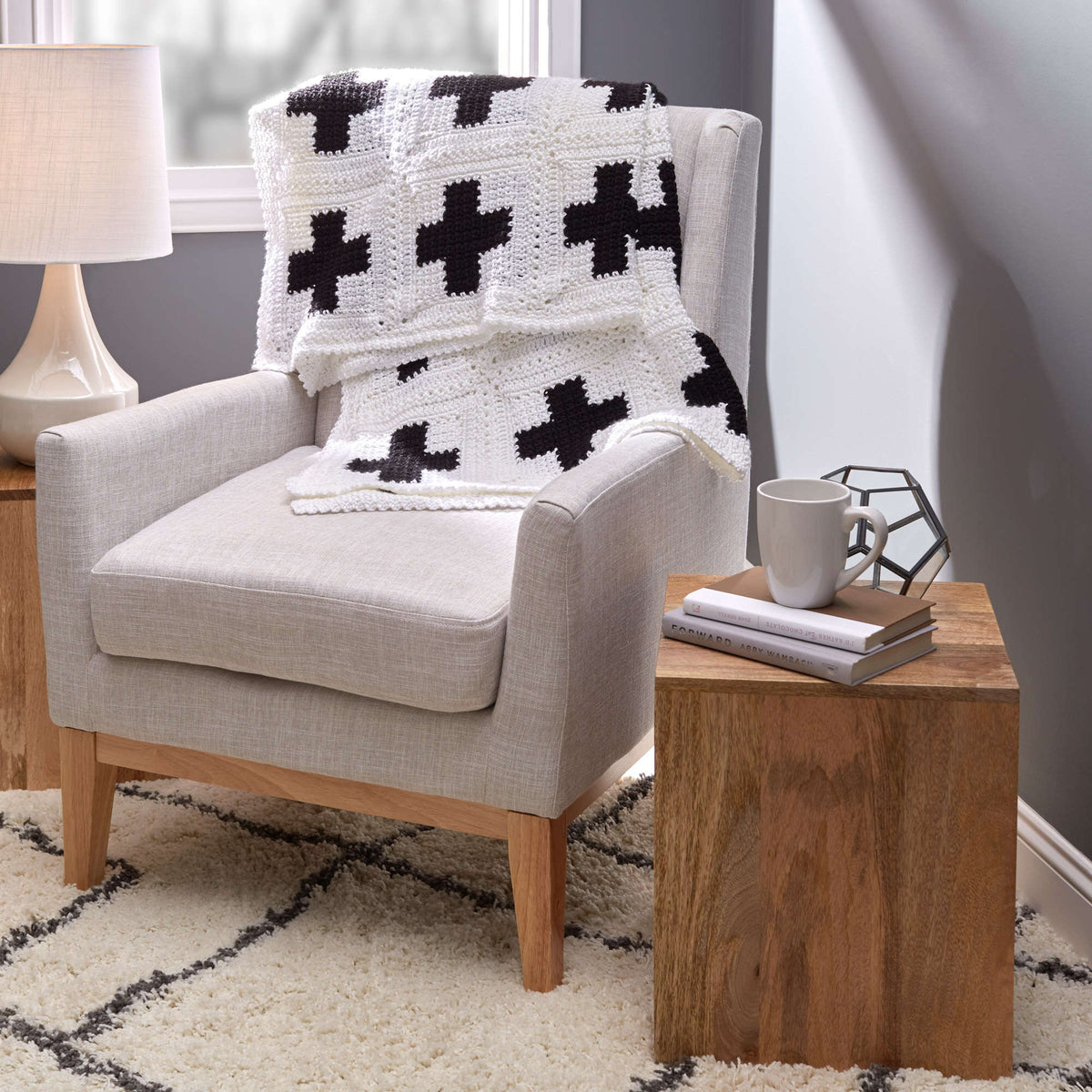 Crochet Throw made in Red Heart Soft Yarn