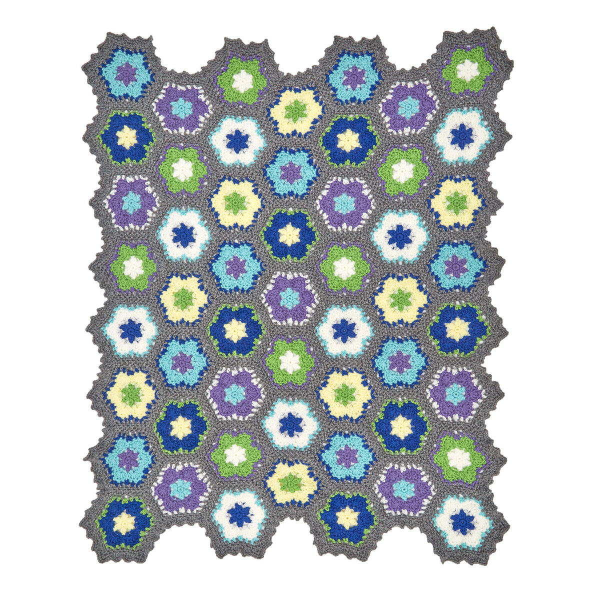 Crochet Throw made in Red Heart Super Saver Yarn