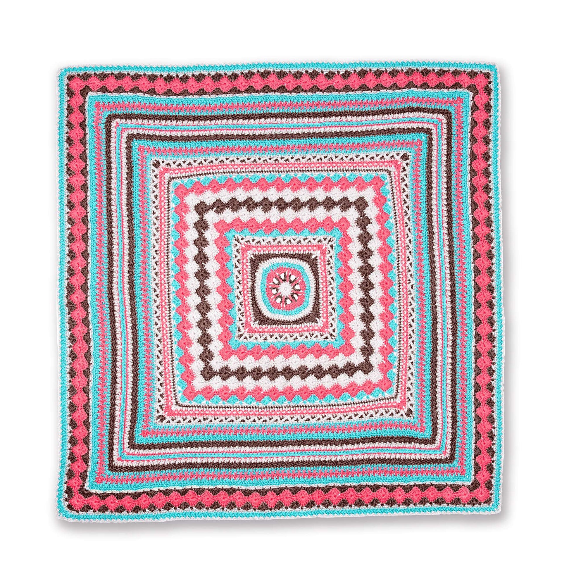 Free Red Heart Better Together Crochet Afghan Pattern