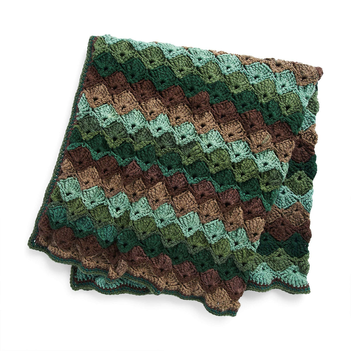 Crochet Blanket made in Red Heart Super Saver O'Go yarn