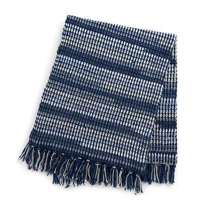 Red Heart Moss the Line Crochet Blanket Super Saver O'Go