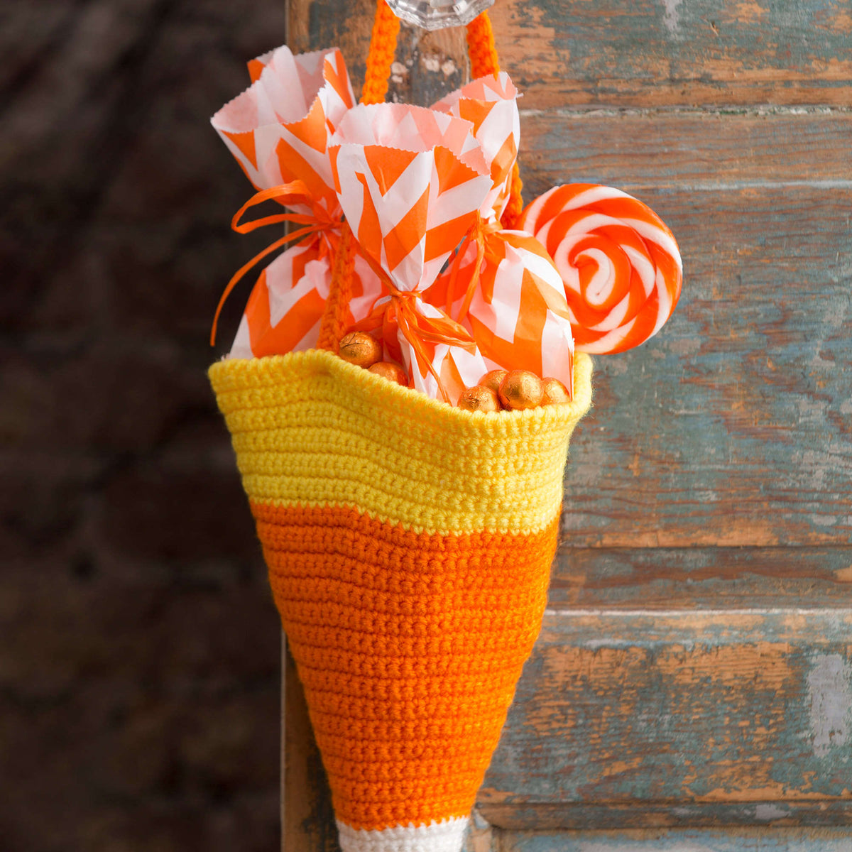 Crochet Bag made in Red Heart Super Saver Yarn