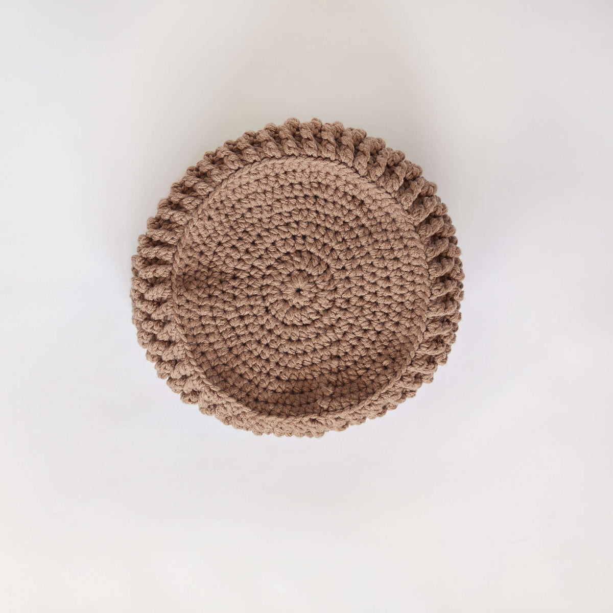 Crochet Basket made in Red Heart With Love Yarn