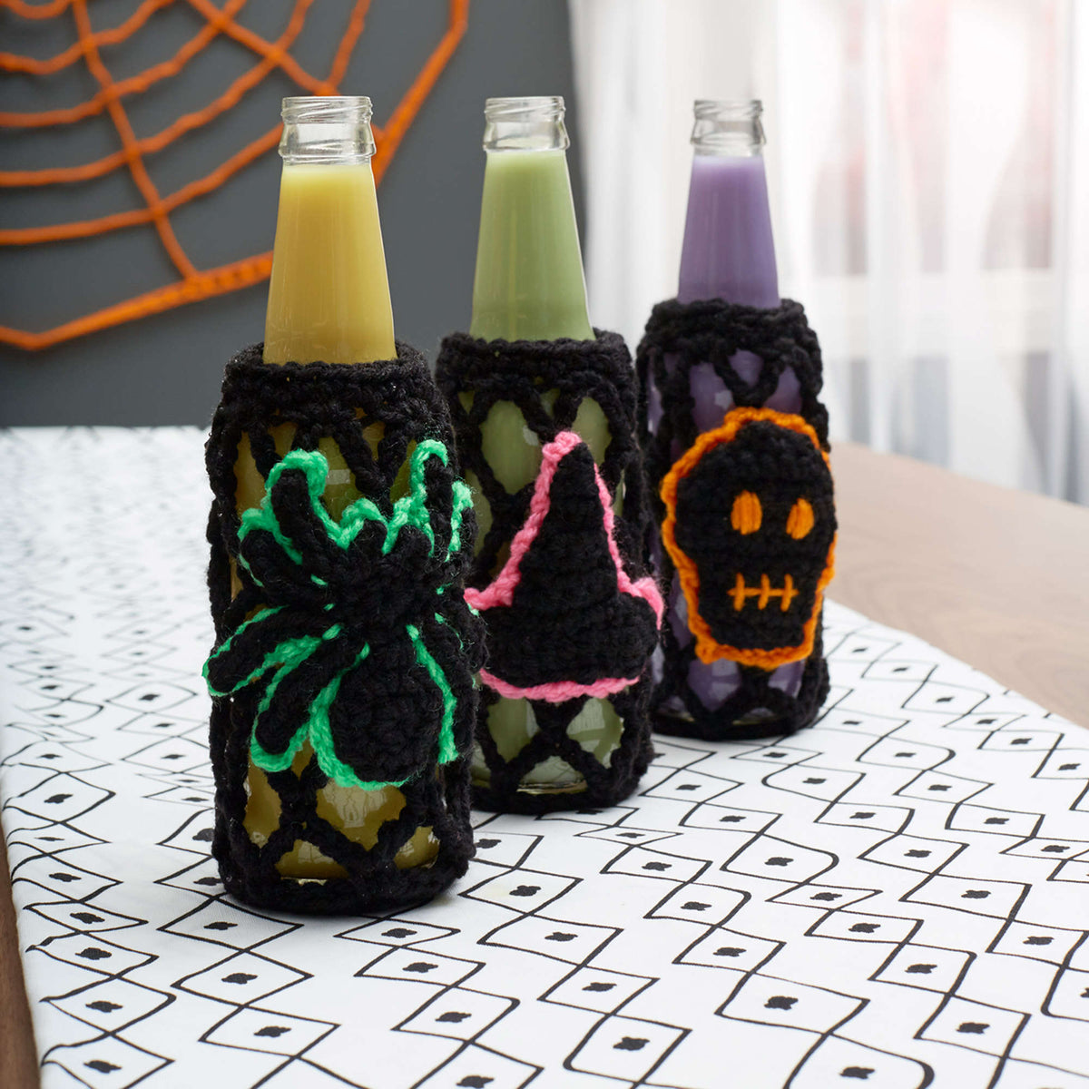 Crochet Cozy made in Red Heart Super Saver Yarn