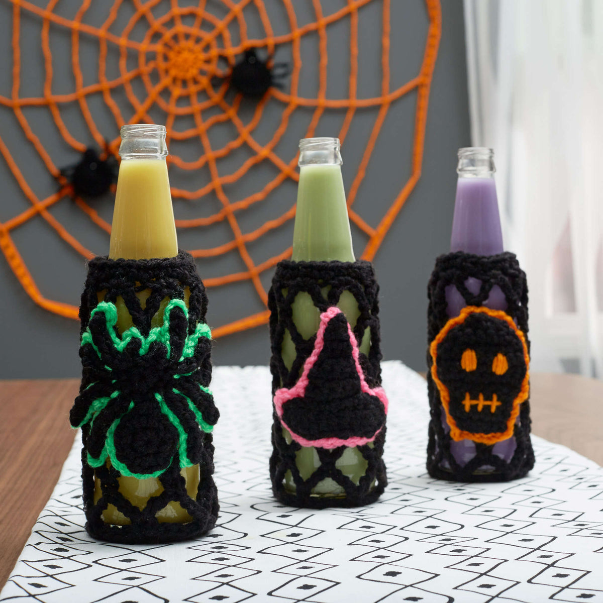 Crochet Cozy made in Red Heart Super Saver Yarn