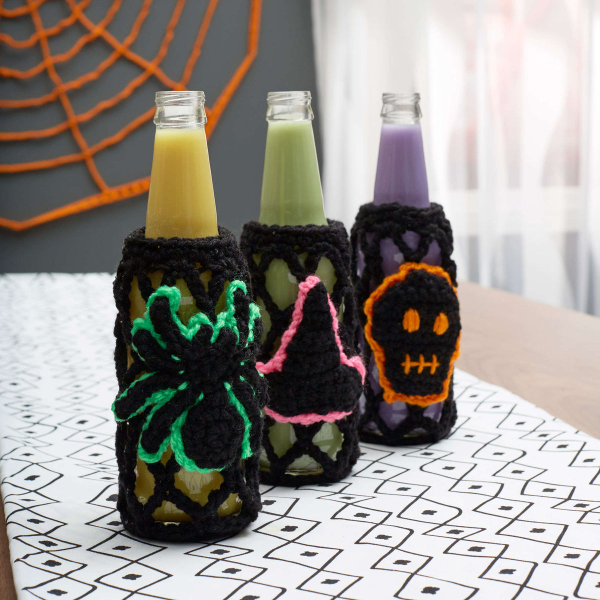 Crochet Cozy made in Red Heart Super Saver Yarn