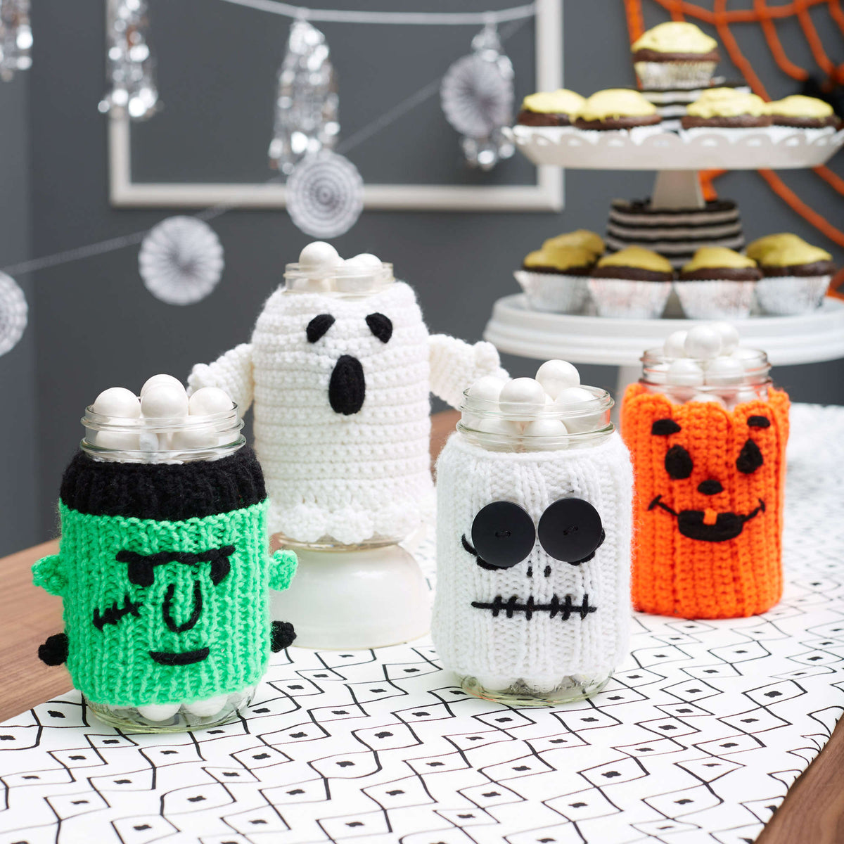 Crochet Cozy made in Red Heart Super Saver Yarn