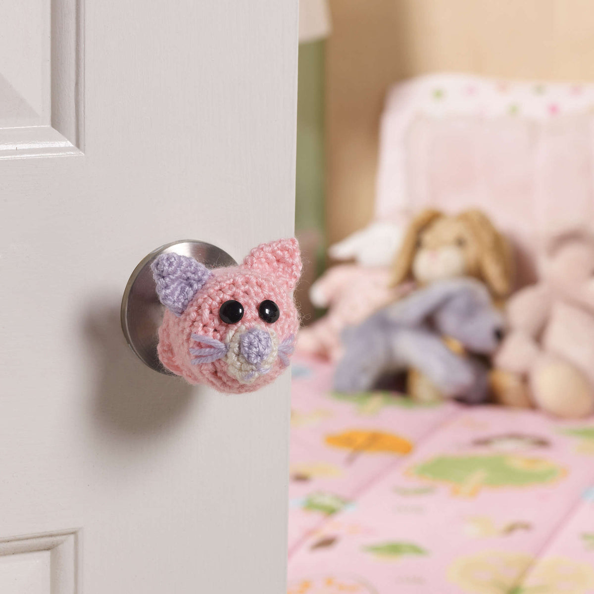 Crochet Cozy made in Red Heart Soft Yarn