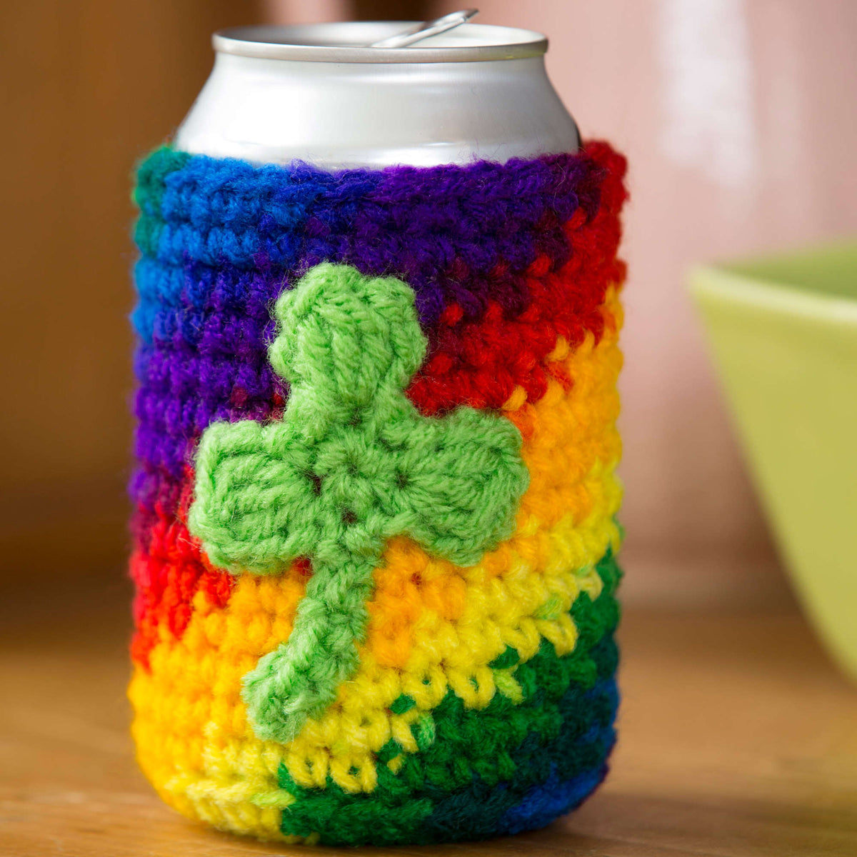 Crochet Cozy made in Red Heart Super Saver Yarn