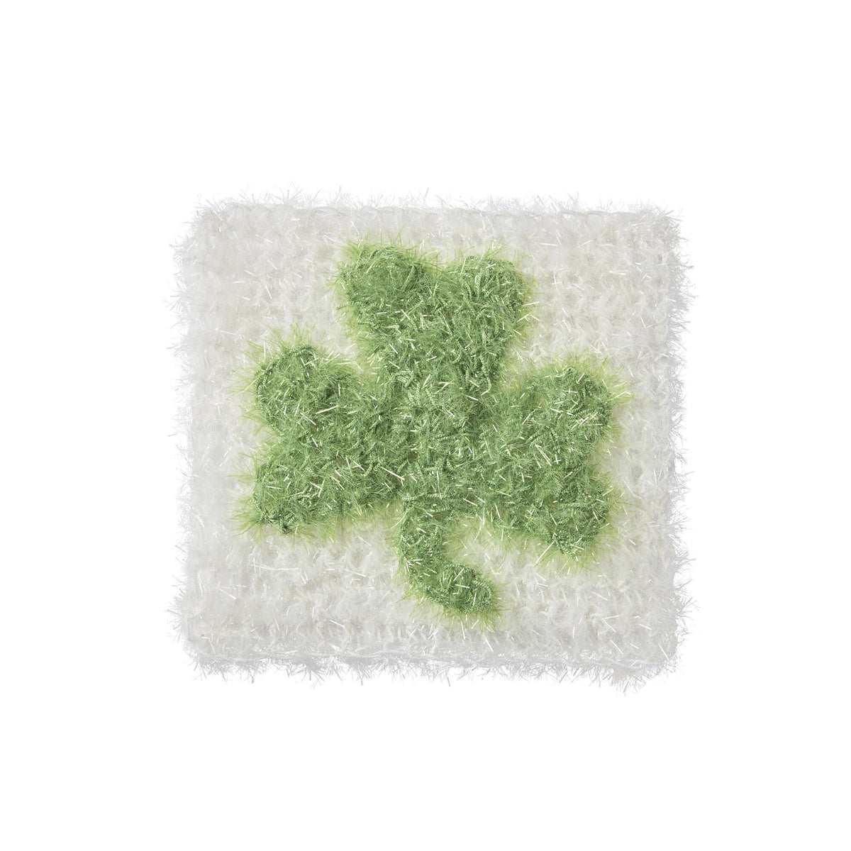 Crochet Scrubby made in Red Heart Scrubby Sparkle Yarn