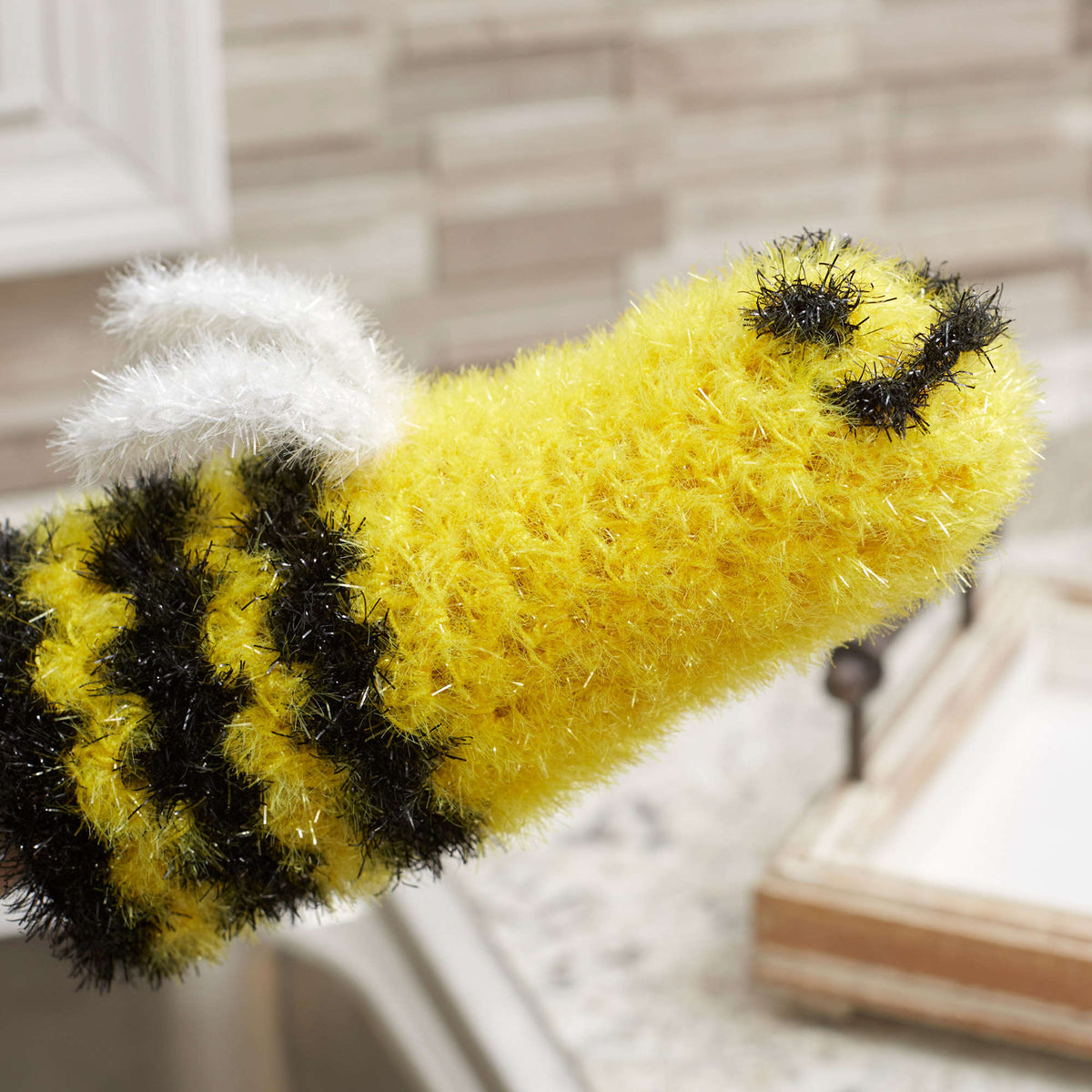 Crochet Scrubby made in Red Heart Scrubby Sparkle Yarn