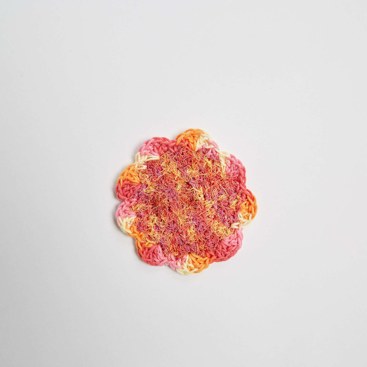 Crochet Scrubby made in Red Heart Scrubby Cotton Yarn