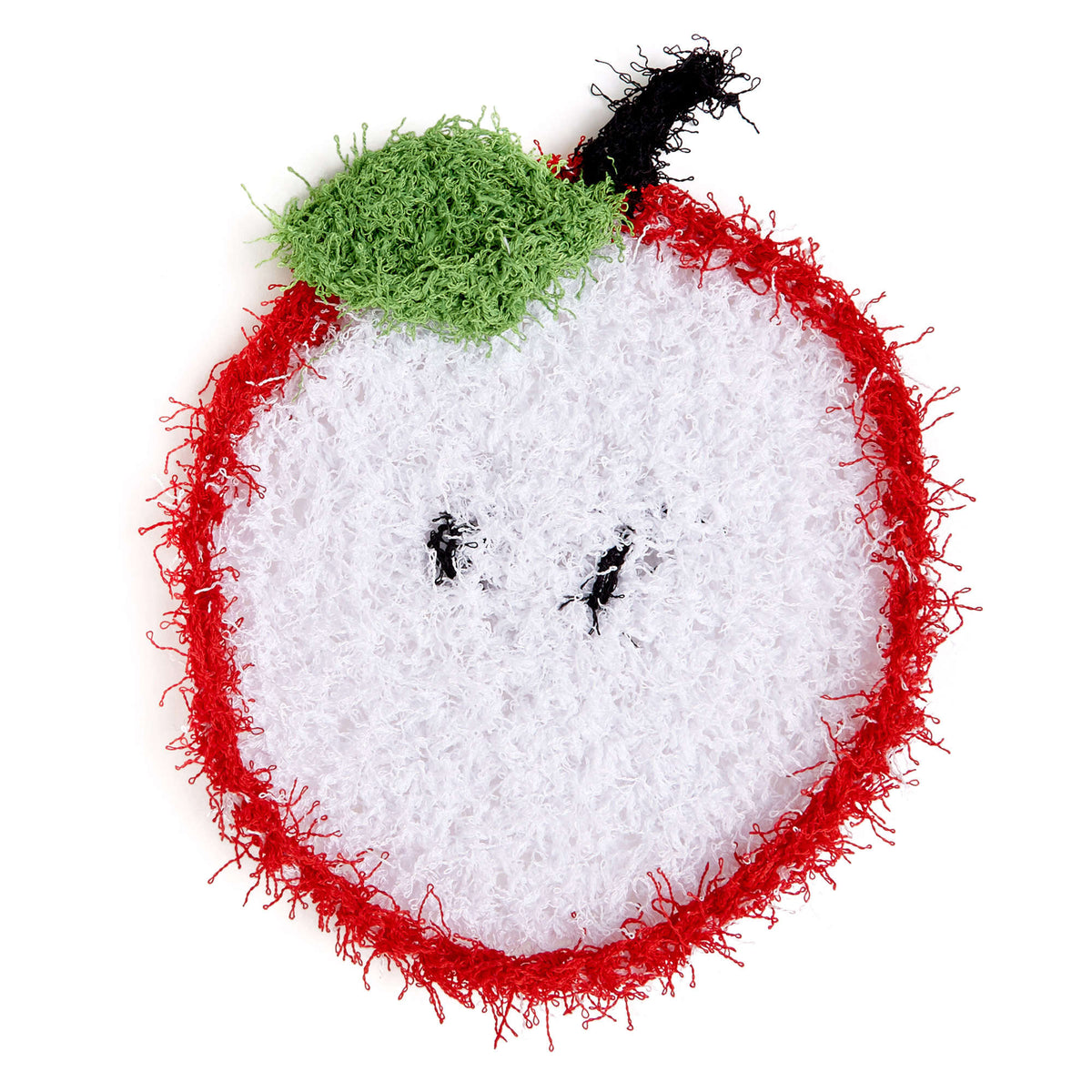 Crochet Dishcloth made in Red Heart Scrubby Yarn