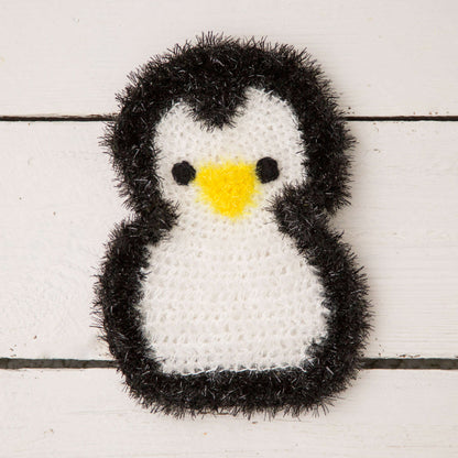 Red Heart Crochet Precious Penguin Scrubby Red Heart Crochet Precious Penguin Scrubby