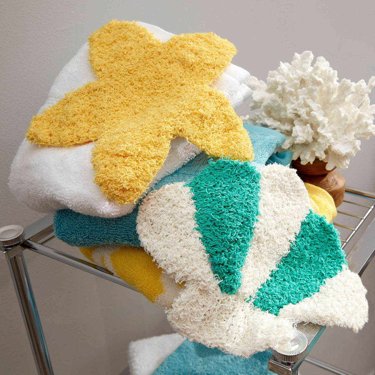 Crochet Scrubby made in Red Heart Scrubby Cotton Yarn