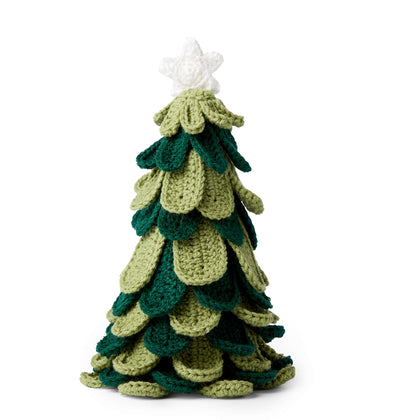 Red Heart Make It Merry Crochet Tree Crochet Holiday Décor made in Red Heart With Love Yarn