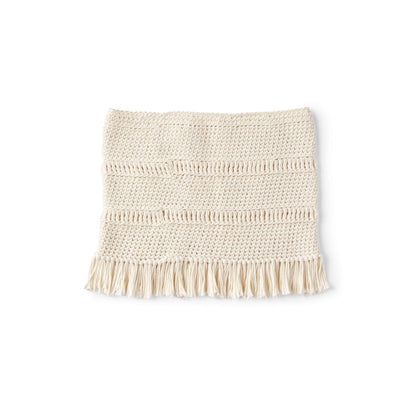 Red Heart Coastline Lampshade Cover Crochet Lampshade Cover made in Red Heart Scrubby Smoothie Yarn