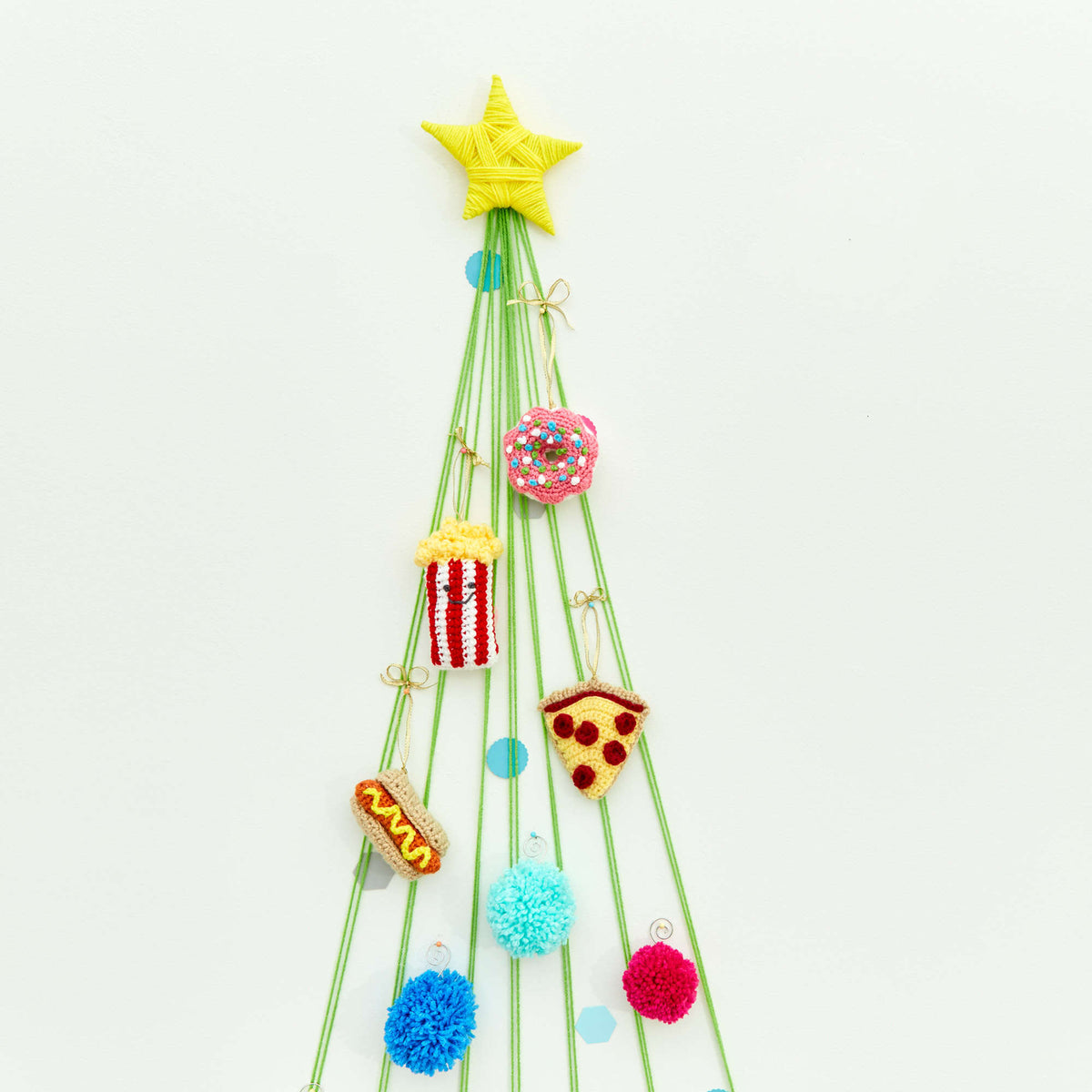 Crochet Ornament made in Red Heart Super Saver Yarn