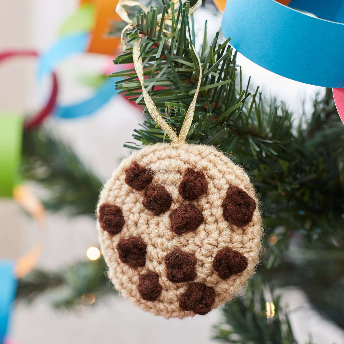 Crochet Ornament made in Red Heart Super Saver Yarn