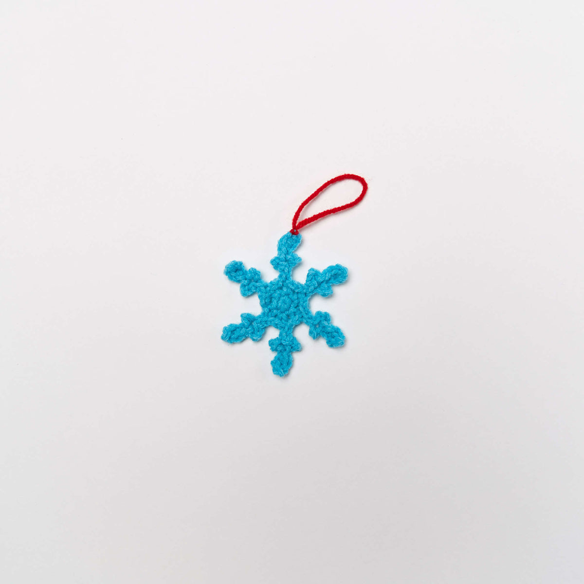 Crochet Snowflakes made in Red Heart Super Saver Yarn