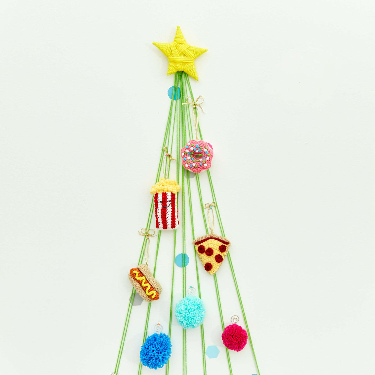 Crochet Ornament made in Red Heart Super Saver Yarn