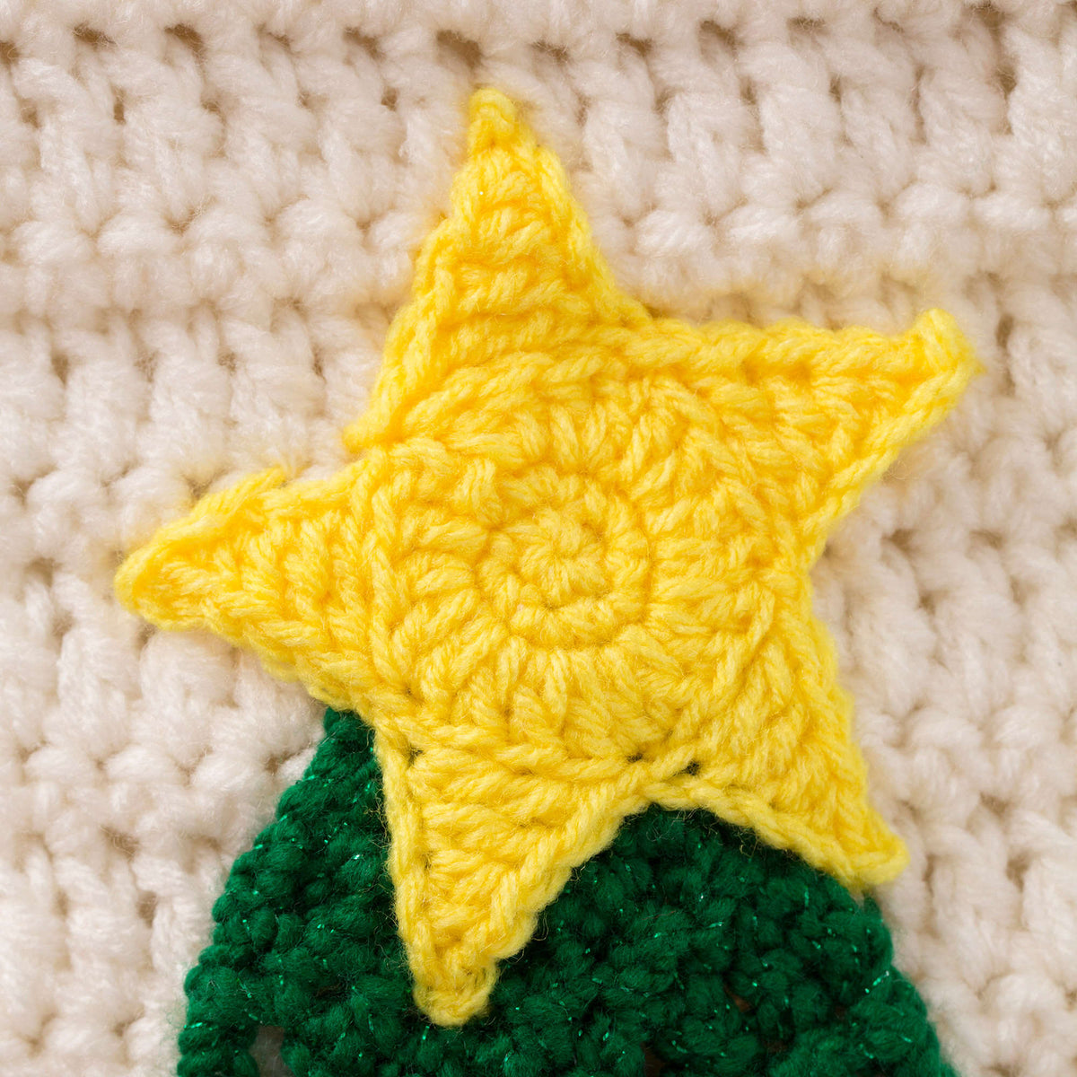 Crochet Hanging made in Red Heart Super Saver Yarn