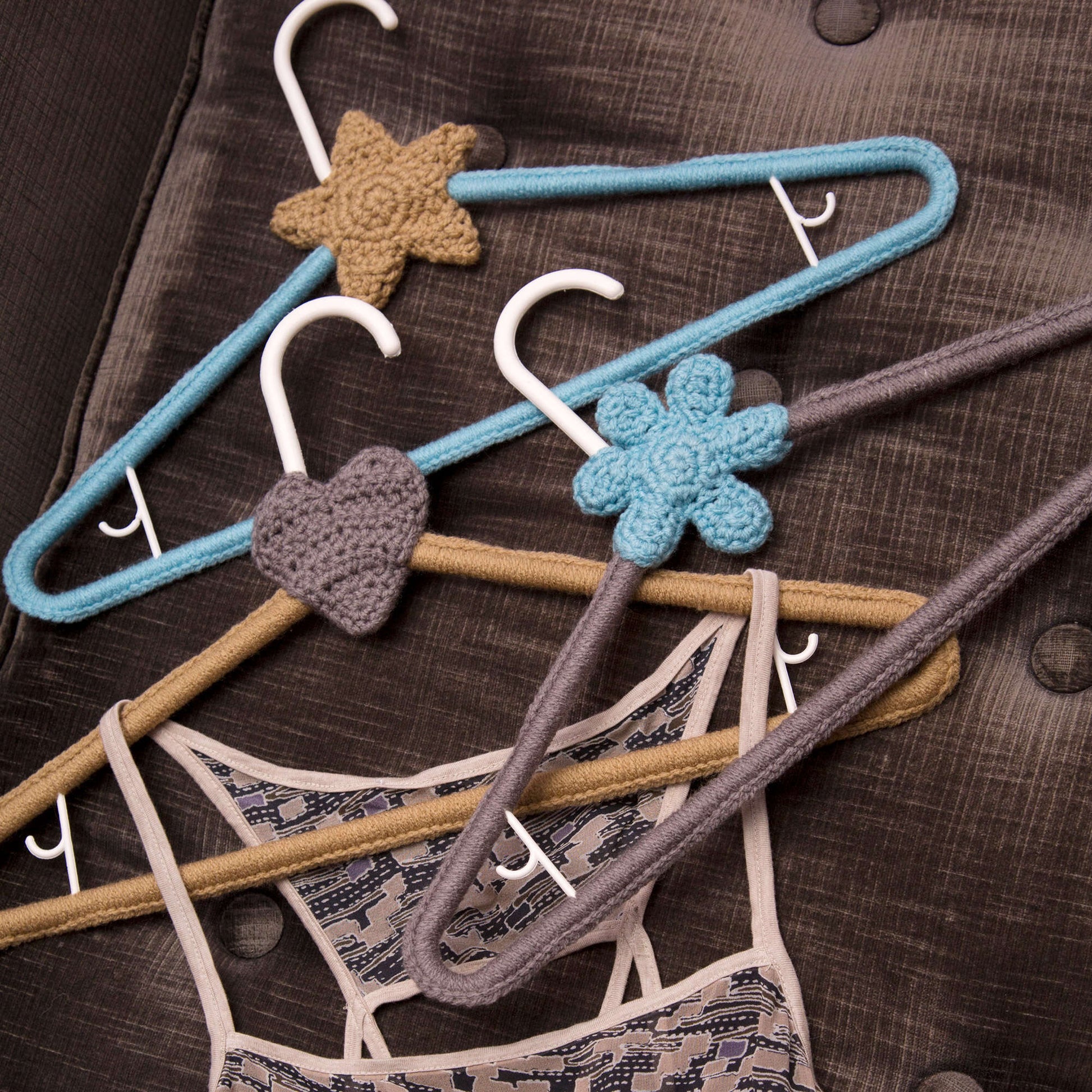 Free Red Heart Yarn Covered Hangers Pattern