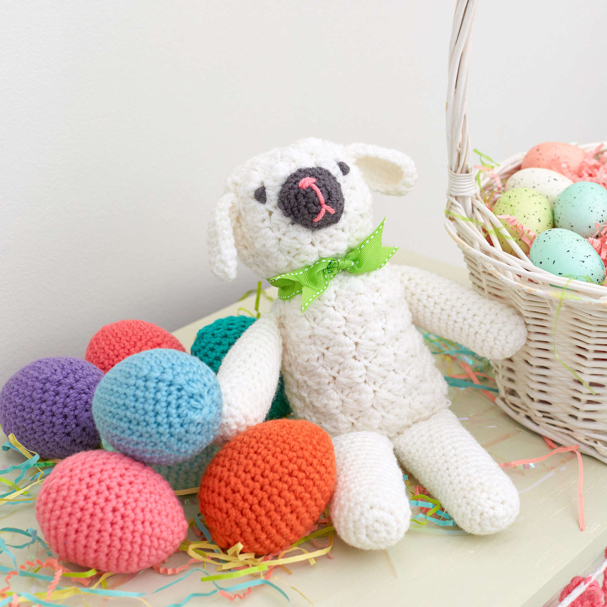 Crochet Interior Décor made in Red Heart With Love Yarn