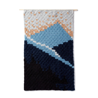 Red Heart Peak Your Interest C2C Crochet Tapestry Single Size