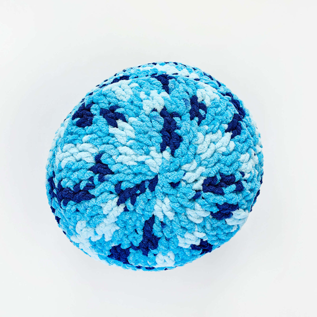 Crochet Pillow made in Red Heart Sweet Home Yarn