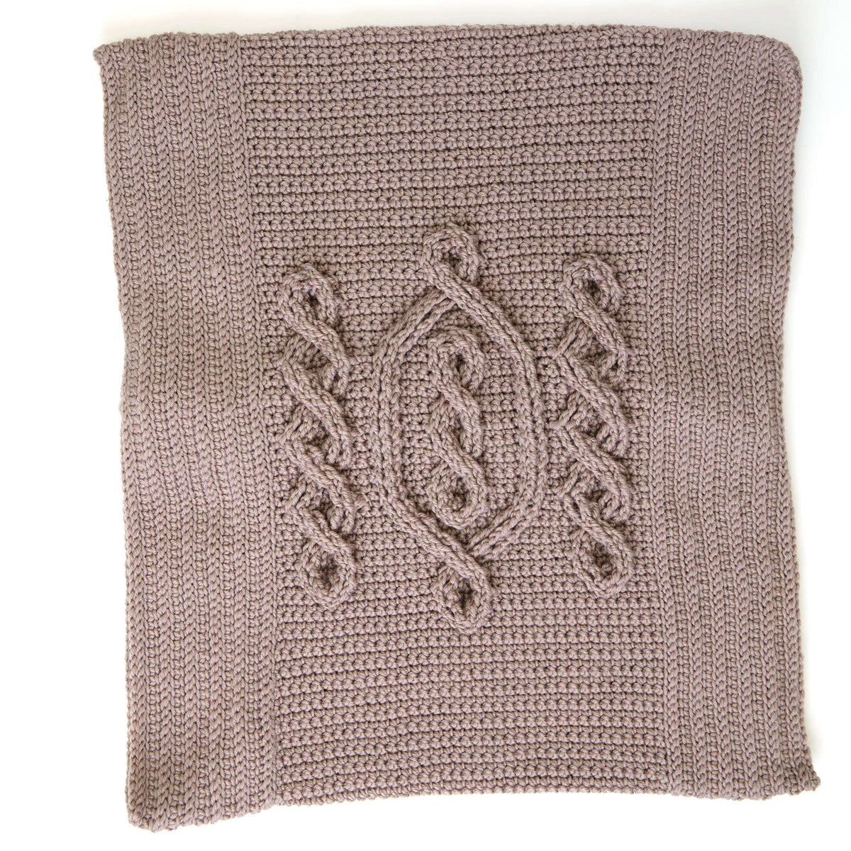 Crochet Pillow made in Red Heart Chic Sheep Yarn