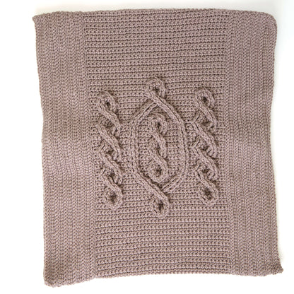 Red Heart Hygge Chic Crochet Pillow Crochet Pillow made in Red Heart Chic Sheep Yarn