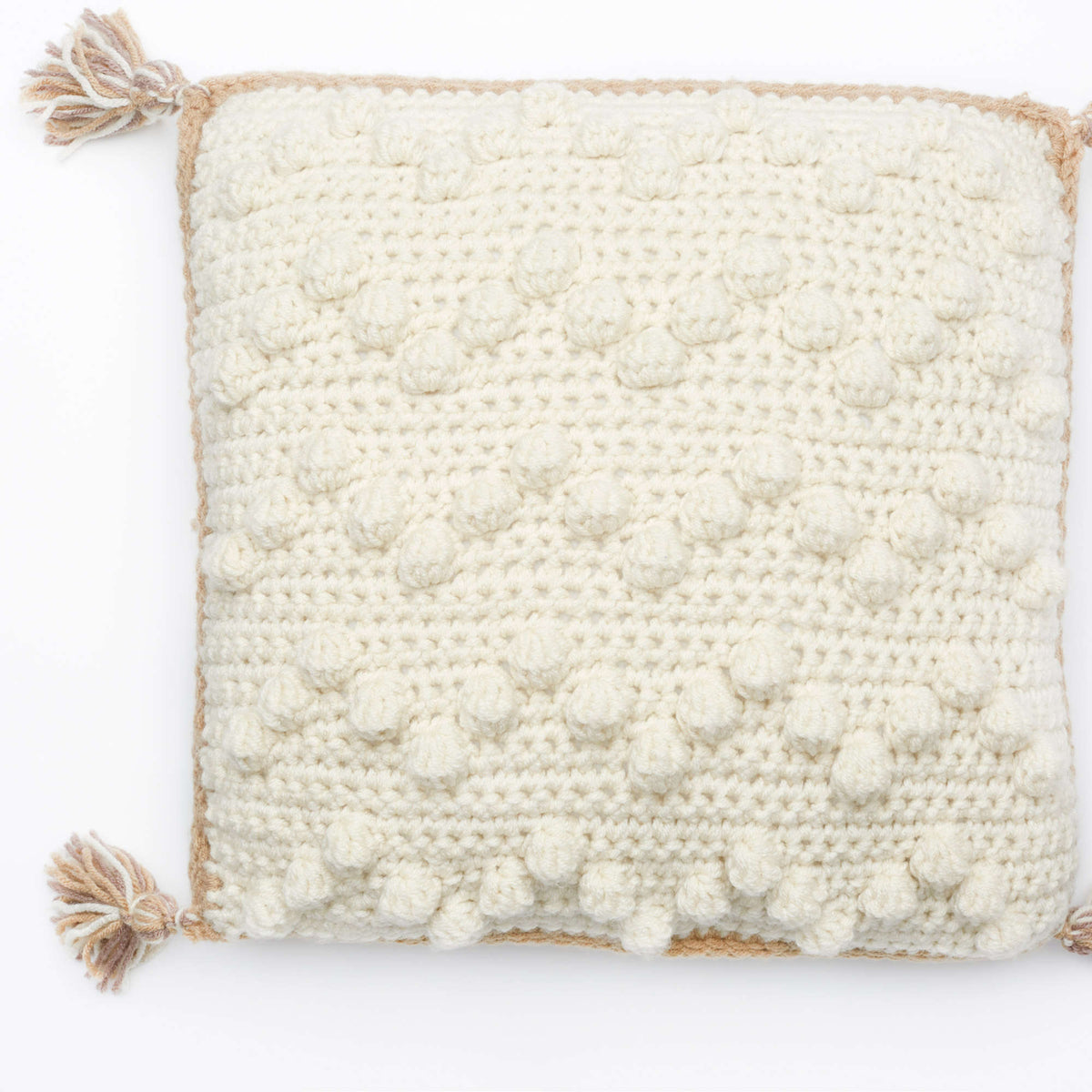 Crochet Pillow made in Red Heart With Love Yarn