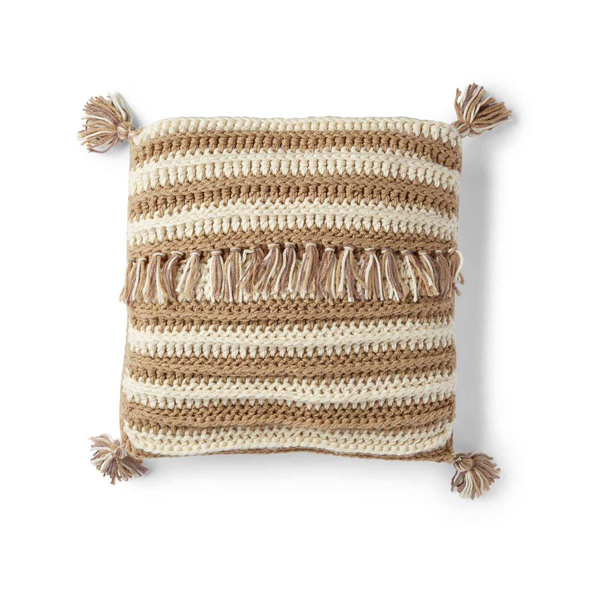 Crochet Pillow made in Red Heart With Love Yarn