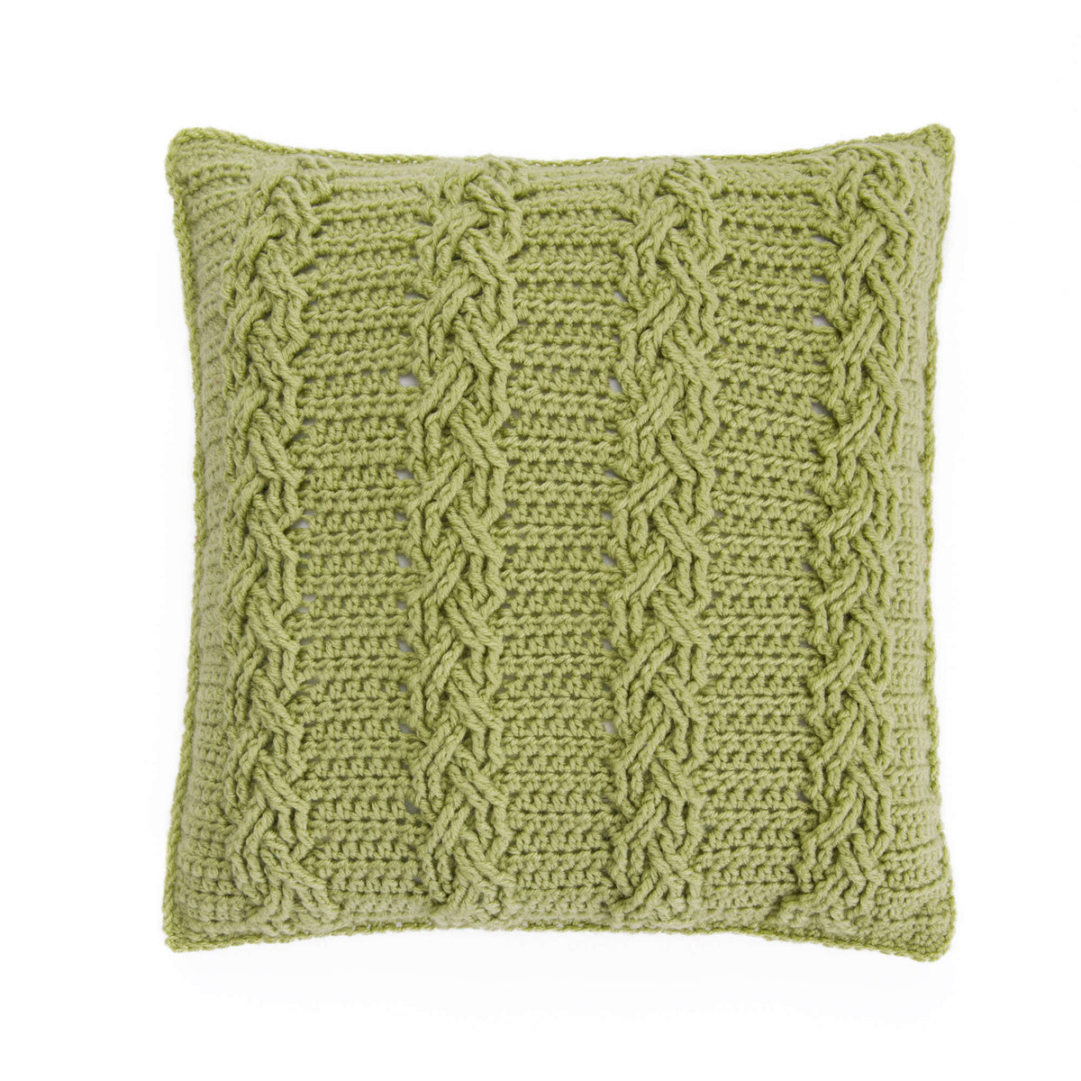 Crochet Pillow made in Red Heart Soft Yarn