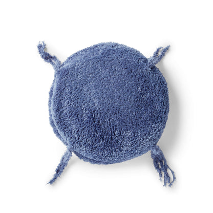 Red Heart Crochet Stool Cushion Single Size