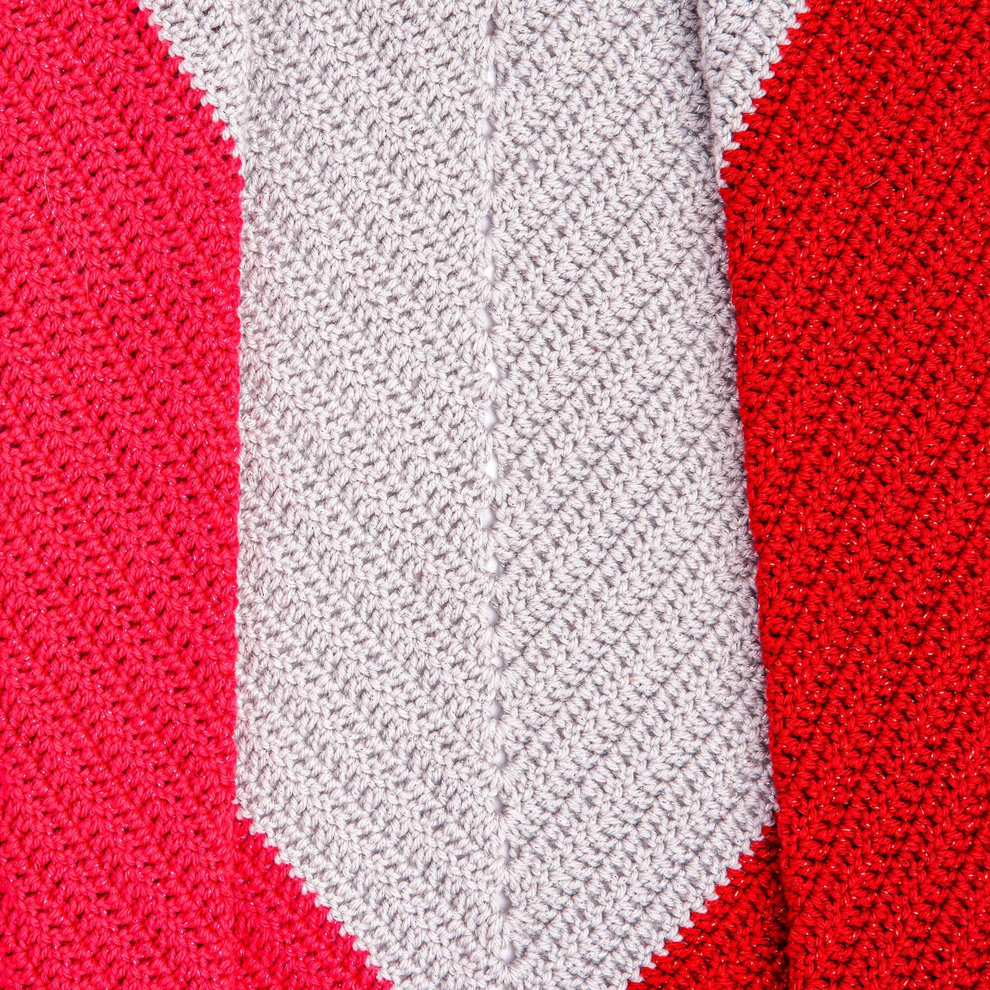 Free Red Heart All Angles Crochet Wrap Pattern