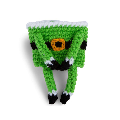 Red Heart Santa & His Elf Crochet Cup Cozies Version 1