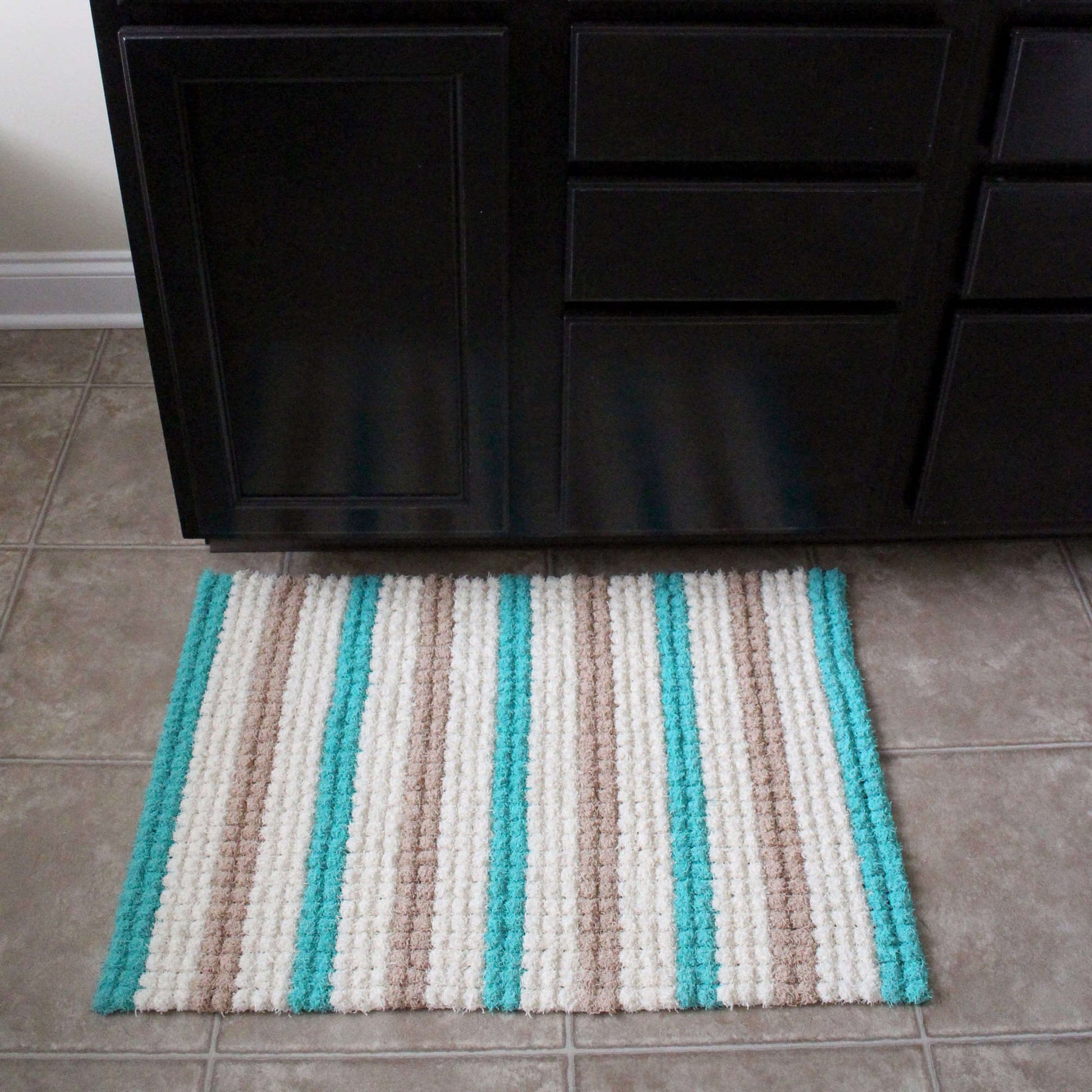 customizable pattern bathroom water absorbent rug