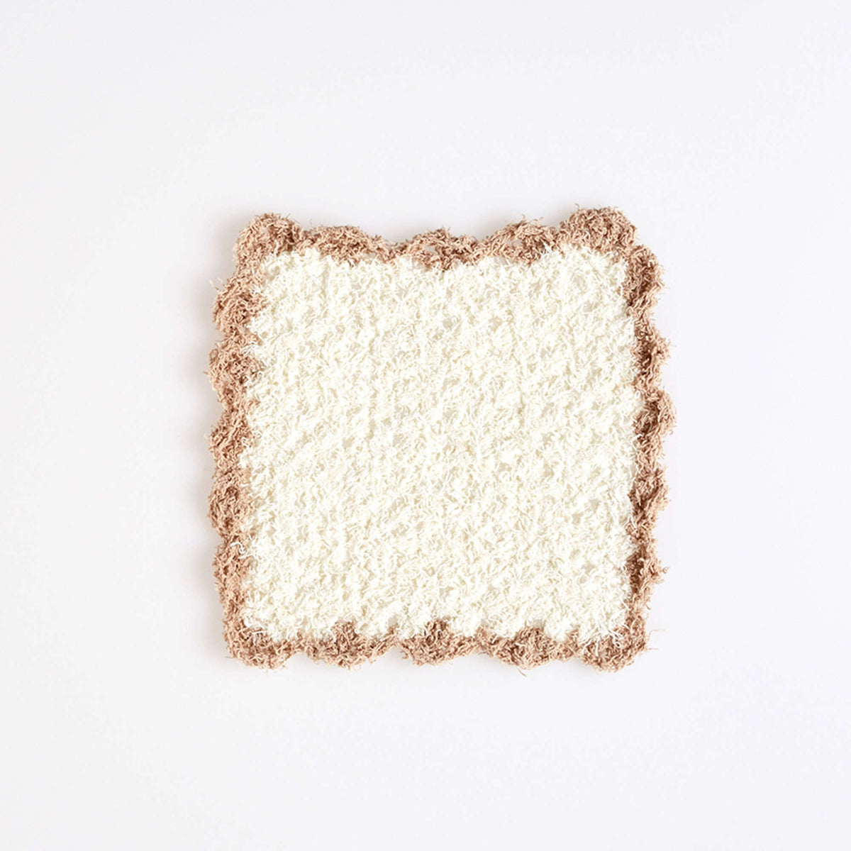 Crochet Dishcloth made in Red Heart Scrubby Cotton Yarn