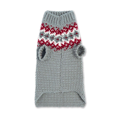 Red Heart Crochet Family Dog Sweater S