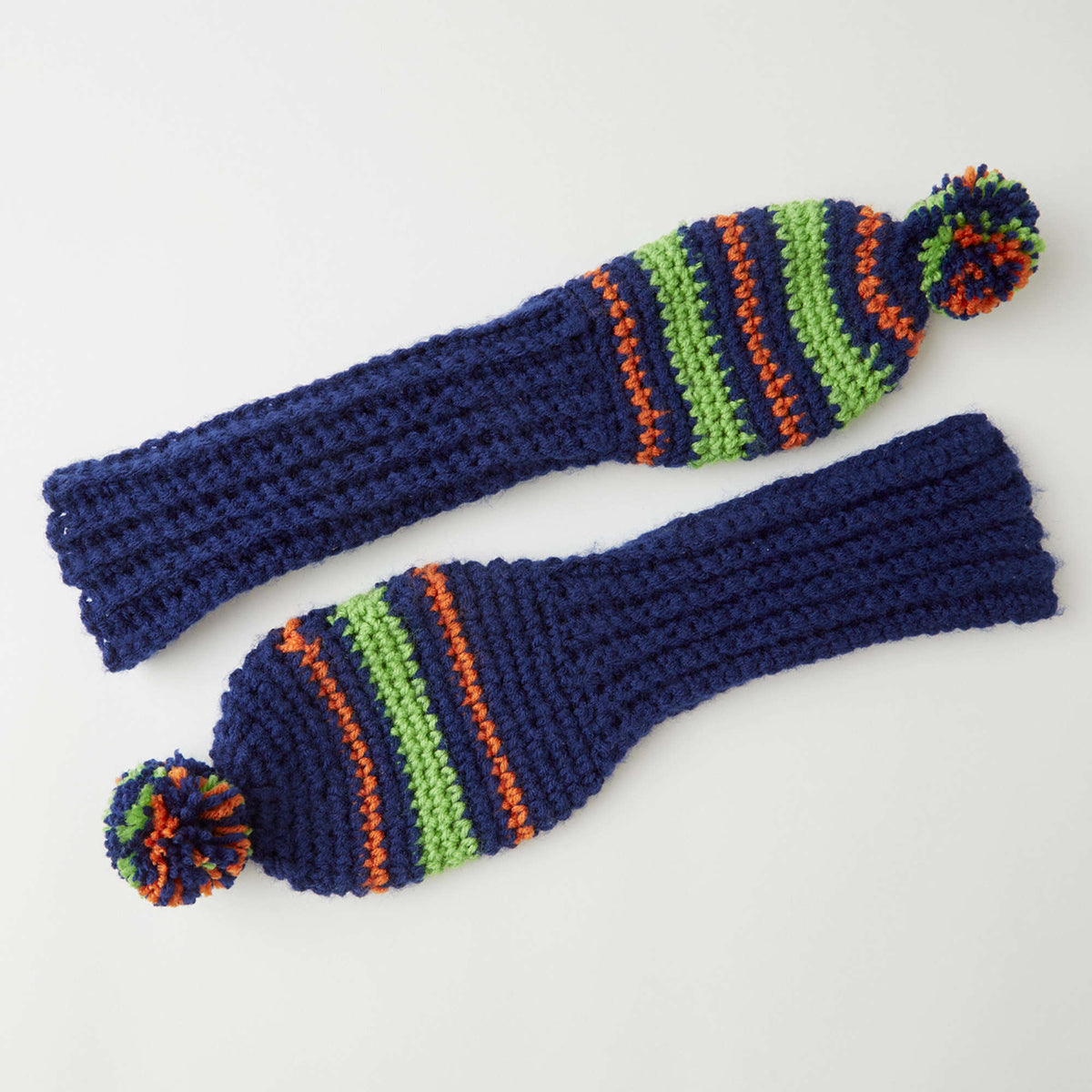 Crochet Headcovers made in Red Heart Super Saver Yarn