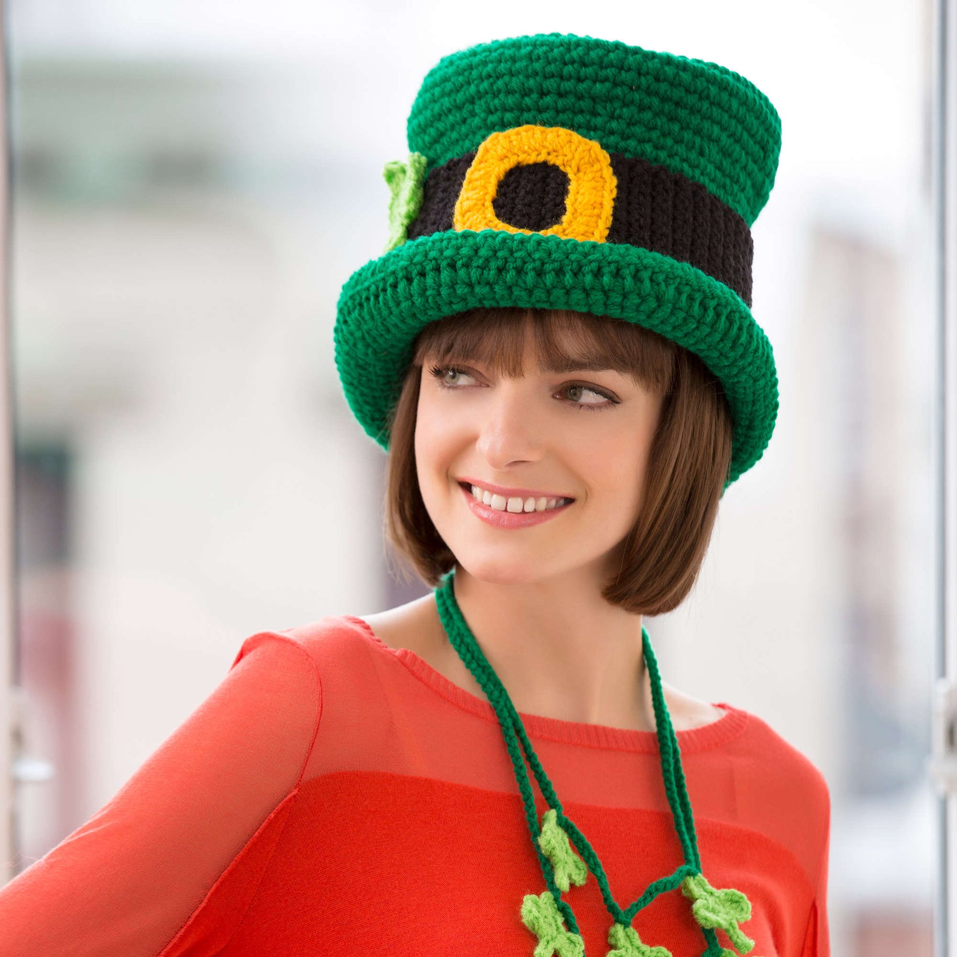 Red Heart St. Patrick's Day Chapeau Red Heart St. Patrick's Day Chapeau