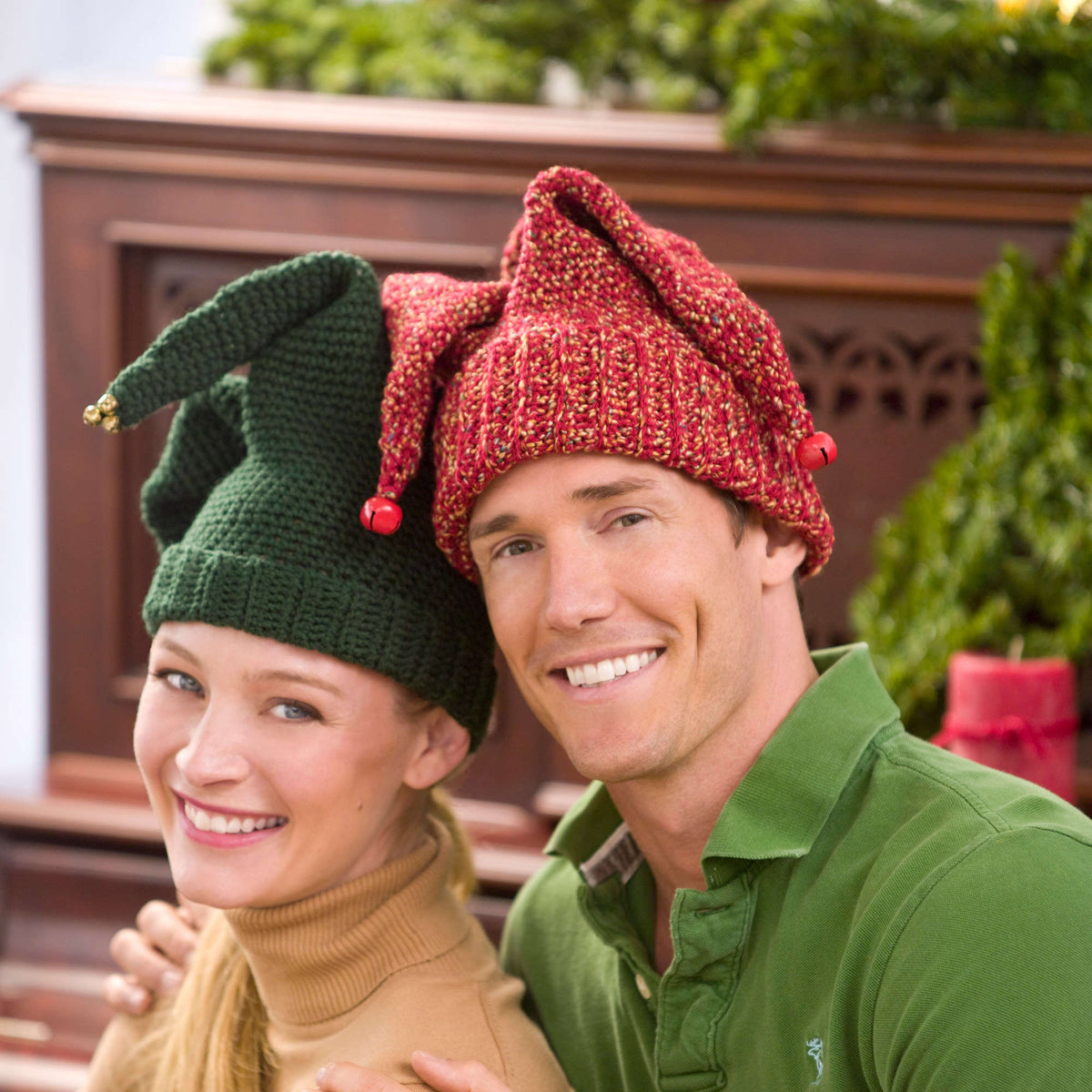 Crochet Hat made in Red Heart Fiesta Yarn