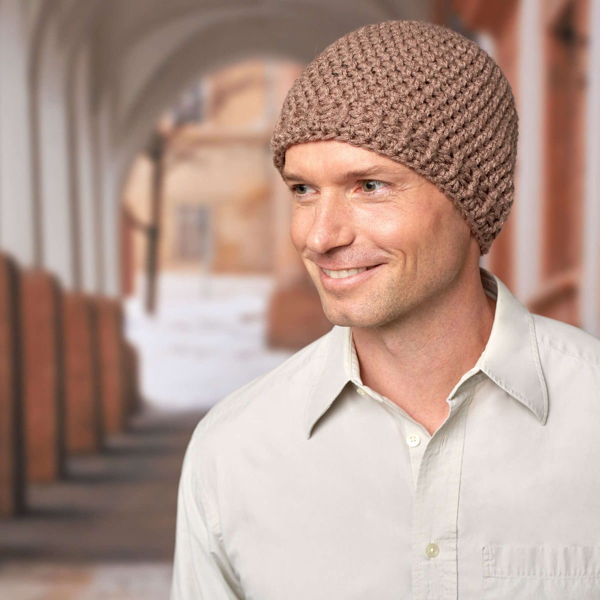 Crochet Hat made in Red Heart With Love Yarn