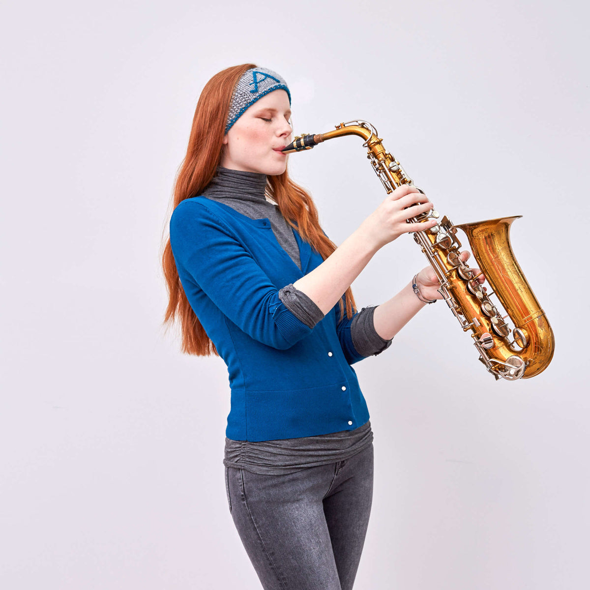 Knit Warmers made in Red Heart Soft Yarn