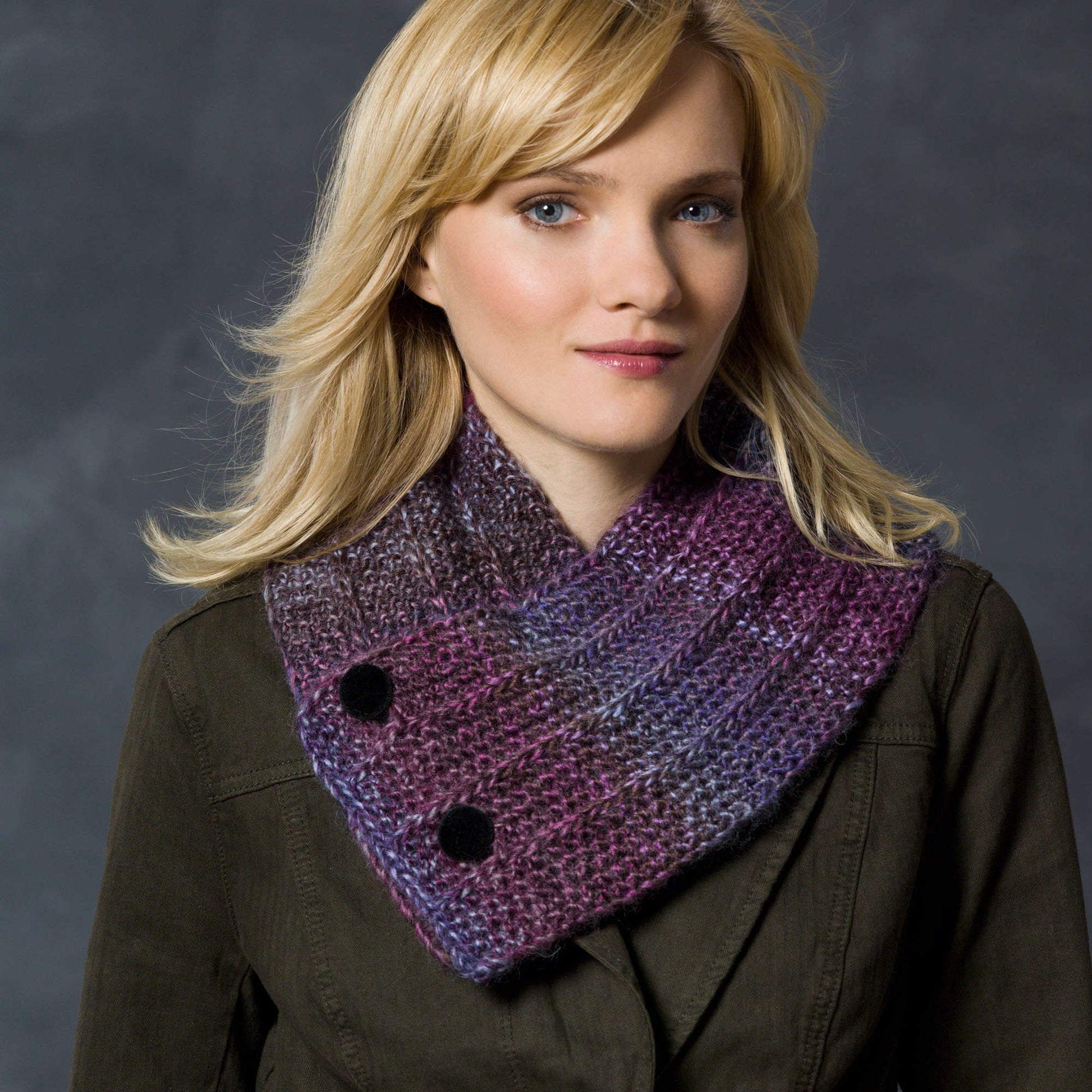 free-red-heart-button-up-neck-warmer-knitting-pattern-yarnspirations for Printable Free Neck Warmer Patterns Free Red Heart Button Up Neck Warmer Knitting Pattern | Yarnspirations for Printable Free Neck Warmer Patterns