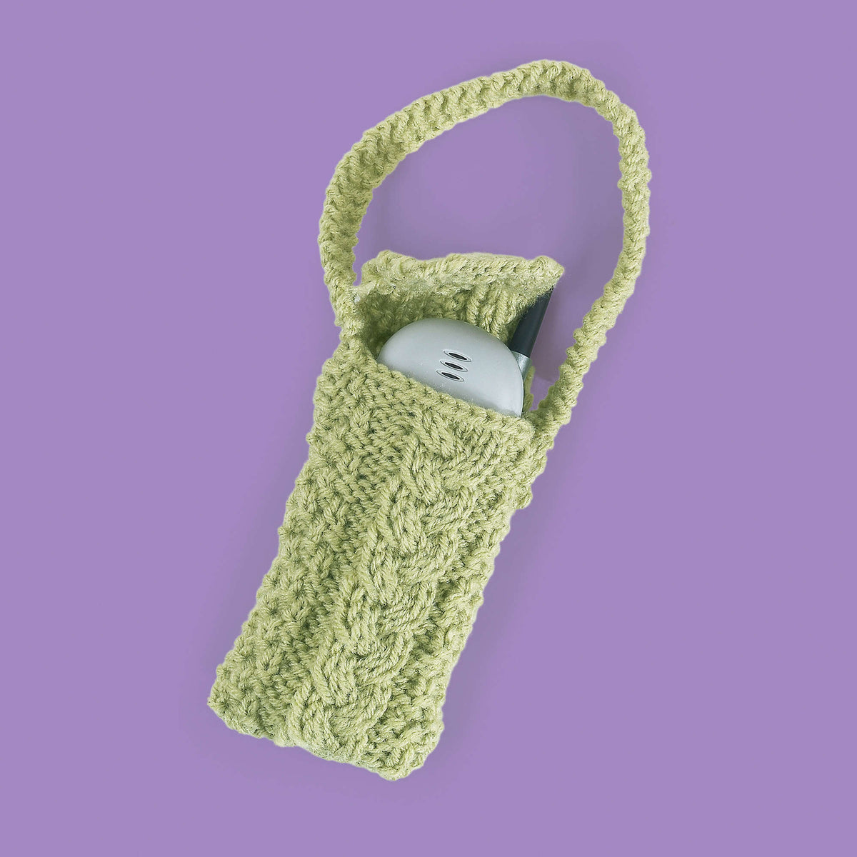 Knit Accessory made in Red Heart Super Saver Yarn