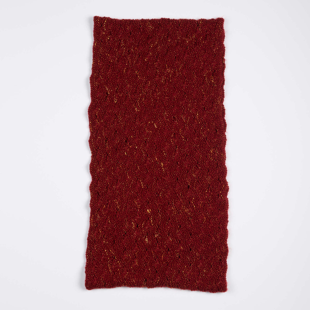 Knit Cowl made in Red Heart Boutique Yarn