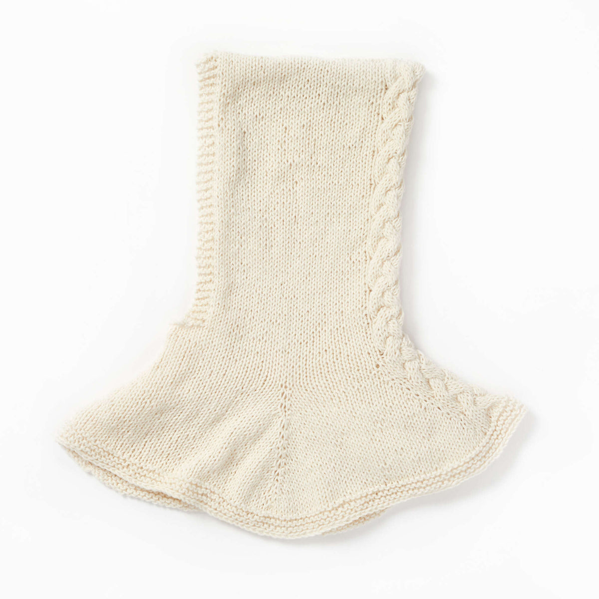 Knit Cowl made in Red Heart Hygge Charm Yarn